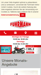 Mobile Screenshot of fuhrmann-motor.de